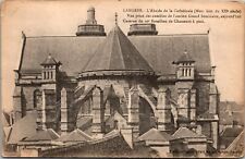 Langres France Apse Of Cathedral Vintage Postcard picture