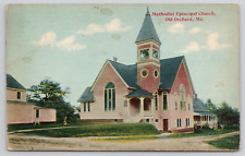 Old Orchard Maine Methodist Episcopal Church Posted 1911 Divided Back Postcard picture