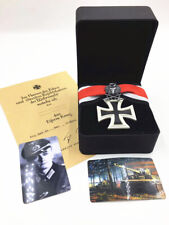 Top quality WW2 3pcs German Iron Cross Combination Medal With Oak Leaf Badge picture
