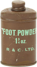 Original WWII British Army Foot Powder- Unissued picture