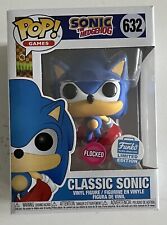 Funko Pop Sonic the Hedgehog - Classic Sonic #632 Flocked Limited Edition NIB picture
