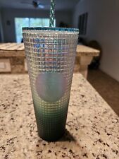 2023 Starbucks Jade Green Gradient Studded Tumbler Cold Cup 24 oz picture