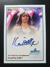 2013 Topps WWE * KAITLYN SMACKDOWN AUTOGRAPH AUTO picture