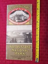 Yellowstone Nat'l Park Wylie Permanent Camping 1910 picture