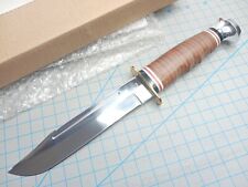 New/NO SHEATH Ka-Bar Knives 1235 Marine Hunter Fixed Blade (Knife ONLY) READ picture