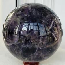 2400g Natural Dream Amethyst Quartz Crystal Sphere Ball Healing picture