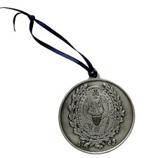 Georgetown University 1789 Pewter Christmas Ornament picture