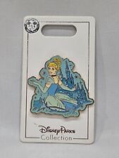 Disney Parks Official Trading Pin Glitter Princess Cinderella and Castle picture