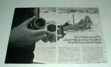 1967 Nikon Nikkormat FTn Camera Ad - Thru-the-Lens picture