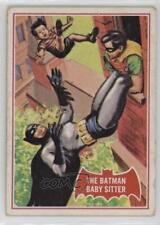 1966 Topps Batman A Series (Red Bat Logo) The Batman Baby Sitter #34A 8cx picture
