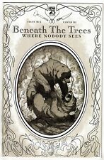 BENEATH THE TREES WHERE NOBODY SEES #5- 1:25 RILEY ROSSMO BW VARIANT- IDW- VF picture