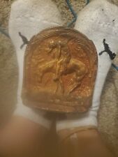 antique cast iron horse bookends picture
