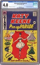 Katy Keene Pinup Parade #5 CGC 4.0 1958 3901592012 picture