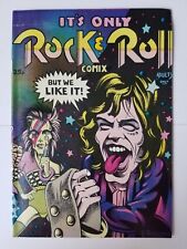 It's Only Rock & Roll #1 VF/NM (1975, Petagno) underground, Jagger Bowie Elton picture