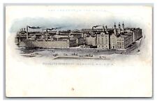 c1905 Schlitz Brewery Buildings Cars Milwaukee Wisconsin WI Antique Postcard picture