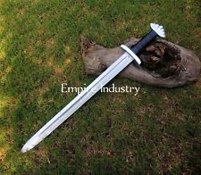 27 Inch Handmade D2 Tool Steel Hunting Sword With Sheath Combat Sword Full Tang picture