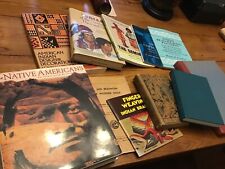 10 NATIVE AMERICAN BOOKS, Geronimo Cheyenne Seminole Western Sioux Beads Good C picture