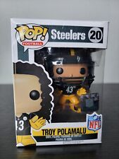 🔥Funko Pop Football #20 NFL Pittsburgh Steelers Troy Polamalu ~ DAMAGED BOX🔥 picture