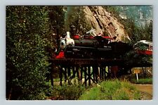Keystone SD-South Dakota, The 1880 Train Vintage Souvenir Postcard picture