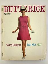 Butterick August 1968 Young Designer Jean Muir 4937 Fashion Pattern Book DD018 picture