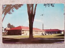 Janesville WI Lannon Stone Motel AAA Rated Posted 1953 Vtg Postcard picture