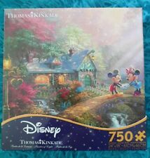  The Disney Collection Mickey and Minnie Jigsaw Puzzle, 750 Ceaco Thomas Kinkade picture