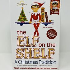 Christmas Elf on the Shelf Light Skin Tone Girl Scout Elf + Book Box Set NEW picture