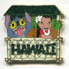 Disney Pins Lilo & Stitch at Pineapple Tiki Stand Disney Store Hawaii Pin picture