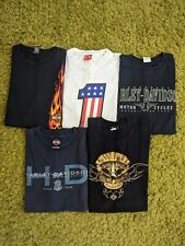 Harley Davidson Men's T-shirts Lot Of 5 Size XL picture