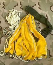 Yellow cross Parachute Vietnam US military P/N 2605586-1 FWD & Center stabilizer picture