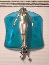 VINTAGE 1950's GREEN SANTAY NUDE WOMAN / QUEEN  BUG DEFLECTOR / HOOD ORNAMENT picture