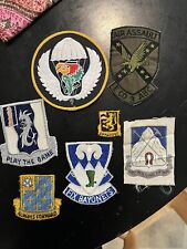 Guaranteed Original Vietnam Theater Era German US Made Infantry Airborne Patches picture