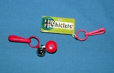 PAIR OF VINTAGE 1980'S PLASTIC CLIP-ON CHARMS - CHICLETS & POT picture