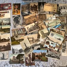 Vtg Lot 100 Postcards London England Great Britain UK Scotland Towns Churches picture