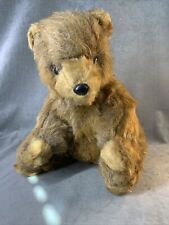 Vintage Teddy Bear Plush Doll - Made in Israel - Toyland 1972 - Lg - 12in picture