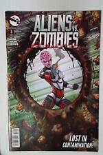 2015 Aliens vs. Zombies #3 Zenescope Entertainment NM 1st Print Comic Book picture