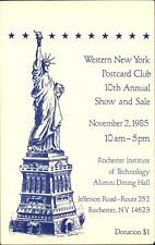 New York Western Postcard Club Annual Show 1985 ~ postcard sku965 picture