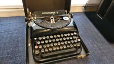 Vintage Typewriter Remington 5 1930s Portable w/ Black Case | Needs Ribbon picture