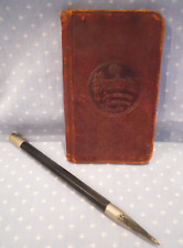 Vintage Leather Bound Pocket Notebook with 1915, 16, 17 Calendar picture