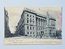 Vintage Baltimore. Court House 1908 Post Postcard Raphael Tuck & Sons 7173 picture