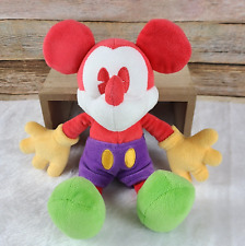 Colorful Mickey Mouse Disneyland Disney World Plush Red Purple Yellow Neon Green picture