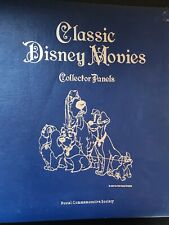 Vintage 1990 Classic Disney Movie Collector Panels 4 Stories  Postal Society picture
