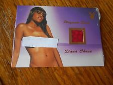 PLAYBOY playmate QUINA CHASE PERFUME SWATCH CARD 2003-2005 centerfold update picture