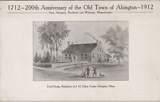 Abington, MA: Ford House, Town's 200th Anniversary 1912 - Massachusetts Postcard picture