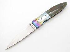 Steve Jernigan B51 Custom Titanium Linerlock Folding Pocket Knife picture