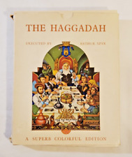 The Haggadah: Executed by Arthur Szyk - A Superb Colorful Edition (Rare GOLD HC) picture