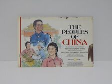 The People's Of China Map by National Geographic Magazine July 1980 MAP ONLY picture