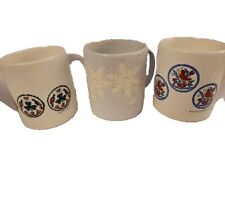 Lot Of 4 Waechtersbach mugs vintage. Made In W. GERMANY.  PA HEX & SNOWFLAKES  picture