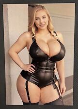 Photo Hot Sexy Beautiful Buxom BBW Woman Low Top Showing Cleavage 4x6 Picture picture