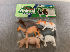 ABC Trading Hard Rubber Farm Animals NIP picture